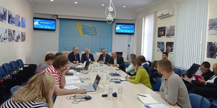 Віце-спікер Сейму Литви на зустрічі в НСЖУ