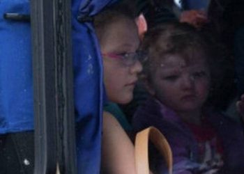 Захват автобуса с детьми в Снежном